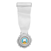 Personalized Logo White Medal Pin Badges 
