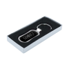 Promotional Black Metal Keychains 