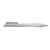 Personalized Twisted Design Plastic Pens White