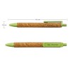 Wheat Straw and Cork Pens 