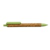 Promotional Wheat Straw and Cork Pens Green