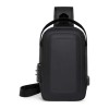 Personalized Urban Travel Crossbody Sling Bag with USB Charging Port