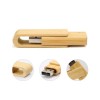 Personalized Eco Swivel Wooden USB Drive