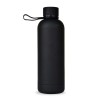 Promotional Stainless Steel Insulated Water Bottle with Handle Black