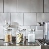 CITRONHAJ Spice Jar Clear Glass / Stainless Steel 