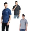 Premium Textured Knit Polo Tee | Santhome COMO 