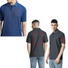 Premium Textured Knit Polo Tee | Santhome COMO 