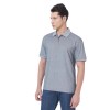 Premium Textured Knit Polo Tee | Santhome COMO 