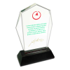 Personalized Crystal Awards Screen Print