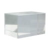 Personalized 3D Rectangular Crystal Cube 