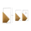 Rectangle Wooden Crystal Awards in Hardboard Box