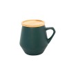 Personalized Eco-Neutral Ceramic Mug with Bamboo Top | SEVILLA