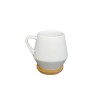 Personalized Eco-Neutral Ceramic Mug with Bamboo Top | SEVILLA