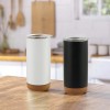 Personalized Insulated Mug / Tumbler with Cork Base | RASTATT