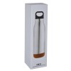 Personalized Flask Water Bottle with Cork Base
