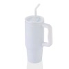 Personalized Recycled SS Tumbler with Straw | BERN 