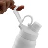 White Insulated Stainless Steel Bottle – 720ml by Hans Larsen