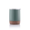 Personalized Vacuum Mug With Cork Base Green