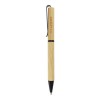 Personalized Logo Bamboo Ball Pens, Twist Action, Blue Color Ink 