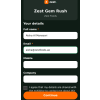Exhibition lead capture form with name, email, company, consent record and marketing opt-in