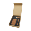 Promotional Eco-Friendly Gift Sets - Cork Pen, Metal Keychain, Card Holder 