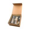 Personalized Eco-Friendly Gift Sets - Glass Water Bottle, Travel Cup, Rectangle Crystal, Crystal USB