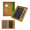 Eco-Chic Italian Stationery Set with A5 Sustainable Notebook & Recycled Pen