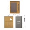 Eco-Chic Italian Stationery Set with A5 Sustainable Notebook & Recycled Pen