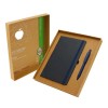 Eco-Chic Italian Stationery Set with A5 Sustainable Notebook & Recycled Pen