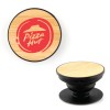 Promotioal Logo Phone Pop Grip with Bamboo Surface