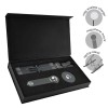 Personalized Logo Set of Laptop Stand, Magnetic Phone Mount and Wireless Charger 
