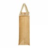 Personalized Laminated Cotton Bags with Natural Jute Gusset 10 Oz