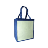 Promotional Shoulder Jute Bag Blue