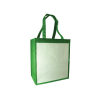 Promotional Shoulder Jute Bag Green
