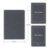 A5 Notebooks with Recycled Leather Cover | Dorniel