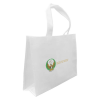 Promotional Logo A4 White Non Woven Bags 