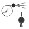 3-in-1 Multi-Charging long cable 105cm with Light Up Logo