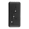Premium Powerbank with Inbuilt Cables 8000 mAh