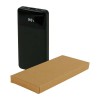 Premium 10,000 mAh Power Bank with LED Display & Built-in Cables