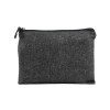 Promotional Multi-purpose Cotton Zipper Pouches Black
