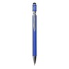Stylus Metal Pens with Wave Design Top Spinner (Blue Ink)