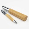 Metal and Bamboo Pen with Tube Box