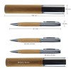 Metal and Bamboo Pen with Tube Box