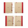 Recycled Notepad with Pen 