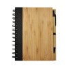 Promotional Bamboo Notebook with Pen 