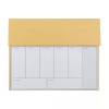 Eco-Friendly Weekly Planner Kit with Pen, Clip, Sticky Notes