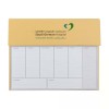 Personalized Eco-Friendly Weekly Planner Kit with Pen, Clip, Sticky Notes