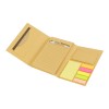 Promotional Tri-Fold Notepad with Sticky Notes, Pen, Card Slot and Ruler