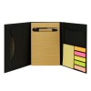 Promotional Tri-Fold Notepad with Sticky Notes, Pen, Card Slot and Ruler