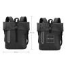 Expandable Roll-Top Backpacks, 600D Polyester Material